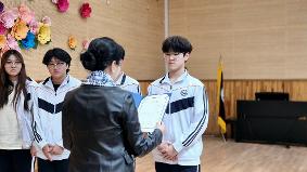 25.03.27.학생자치회 임명장 수여식(고)